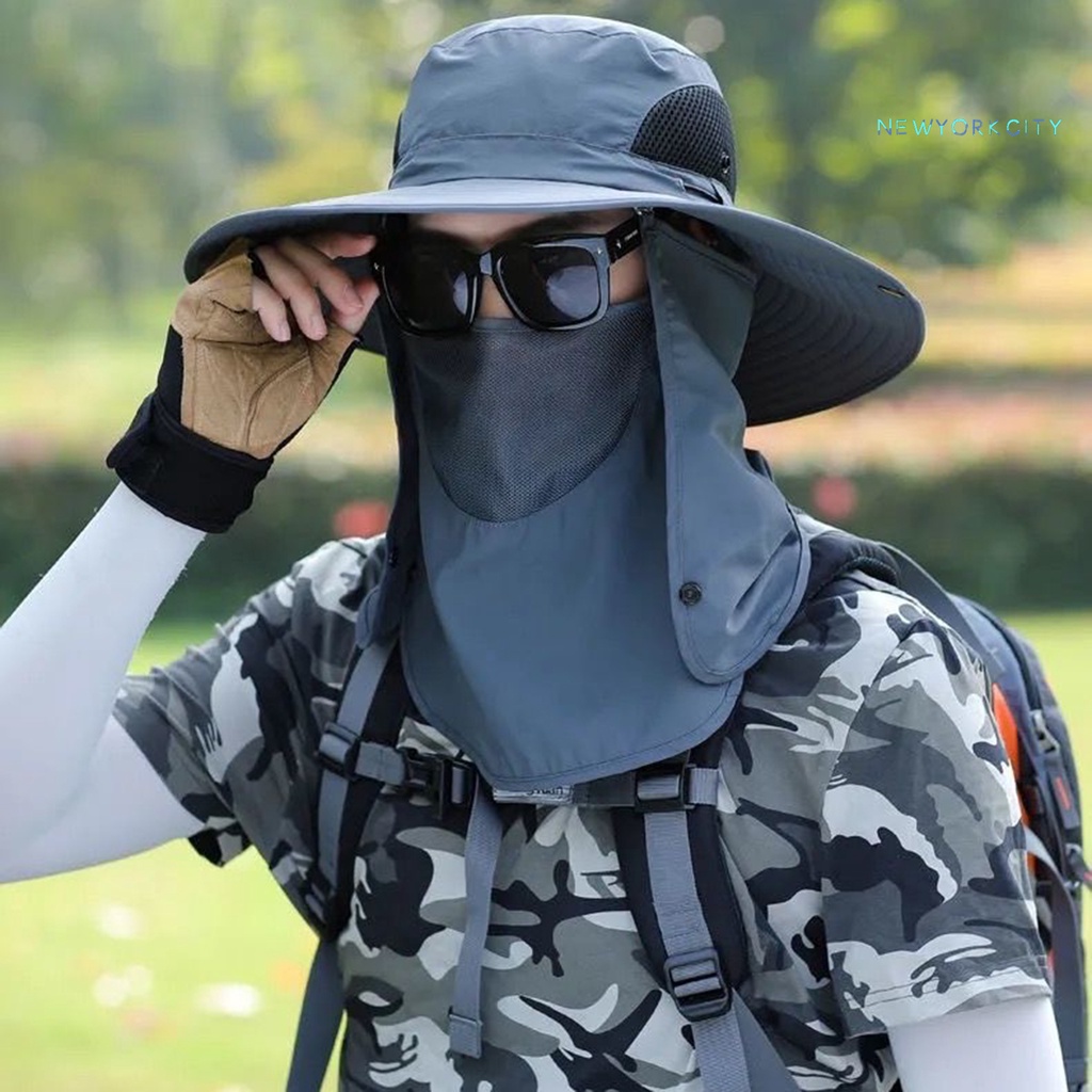 Mũ Rộng Vành Chống Tia UV Cao Cấp Thời Trang Mùa Hè Dành Cho Nam