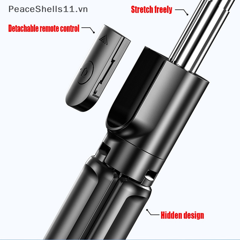 Gậy Tự Sướng Bluetooth Không Dây Có Chân Tripod Ngang