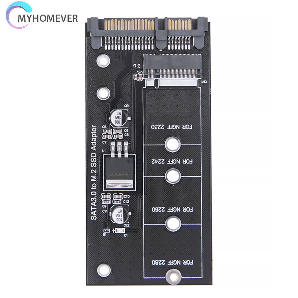 Bảng Mạch Chuyển Đổi M2 Sang SATA3.0 6Gbps Hỗ Trợ NGFF 2230 2242 M2 SSD