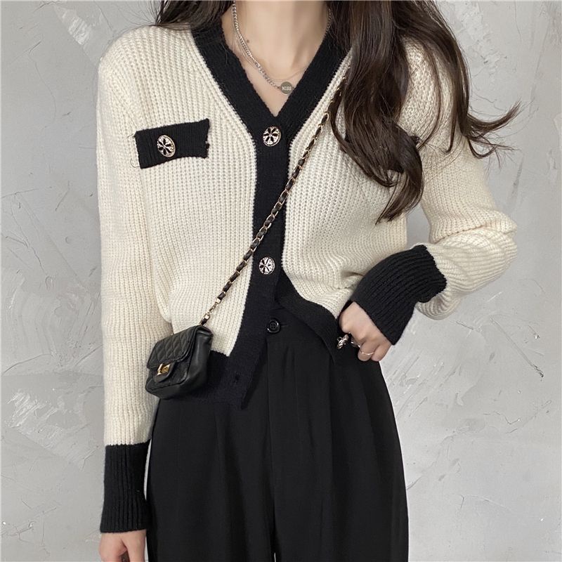 Áo Khoác Cardigan Dệt Kim Dáng Rộng Thiết Kế Mới Thời Trang Theo Phong Cách Nhật Hàn Cho Nữ