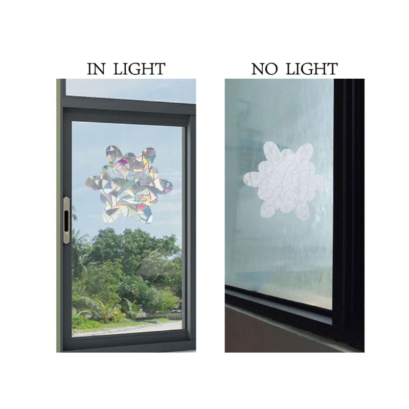 Set 24 Miếng Dán Kính Cửa Sổ Chống Tĩnh Điện Đa Năng