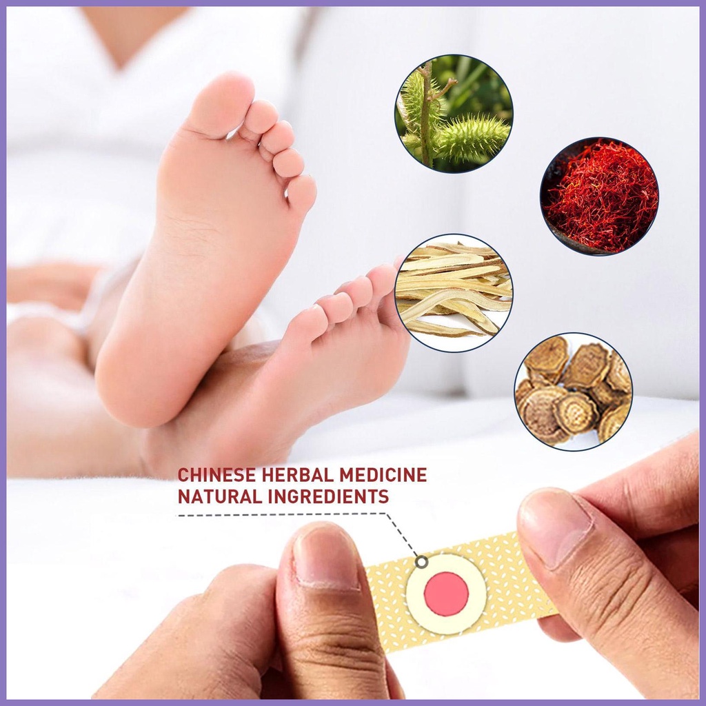 Hộp 24 Miếng Dán Lột Da Chết Chăm Sóc Bàn Chân nota2vn