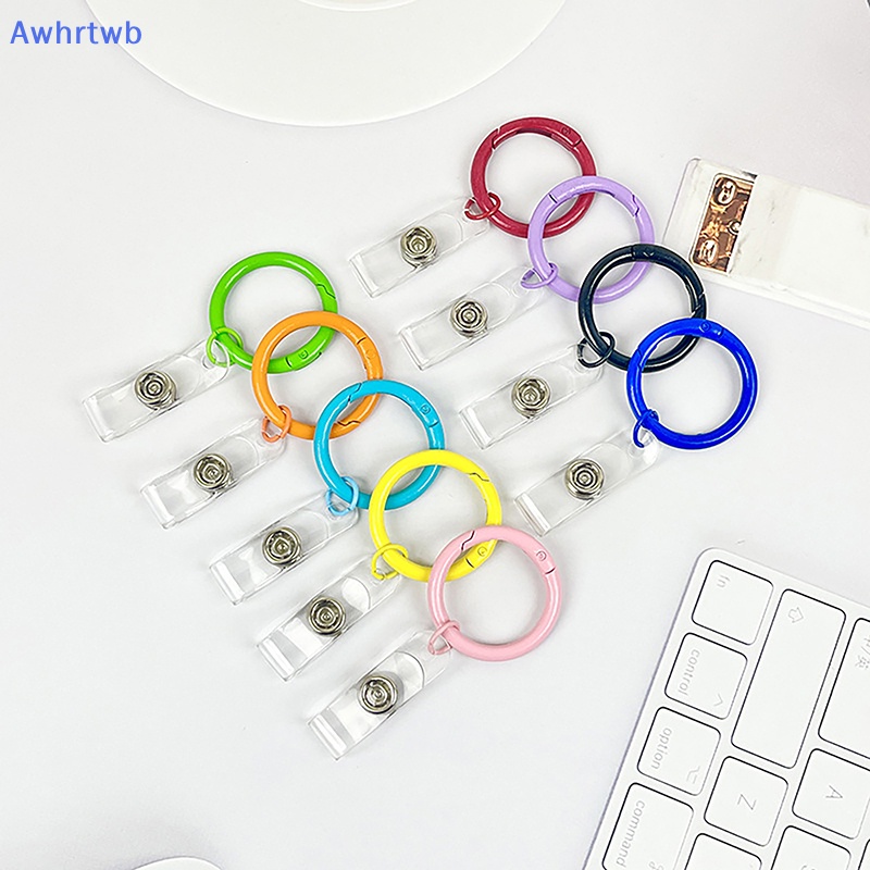 Bao Đựng Thẻ Bằng Acrylic Trong Suốt 3 Inch Màu Gradient Cho Học Sinh Mới