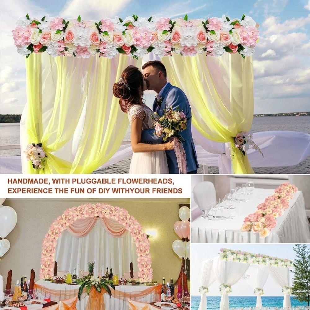 GIOVANNI Hàng Rào Cửa Vòm Hoa Mẫu Đơn Không Độc Hại Dễ Sử Dụng Dài 50cm