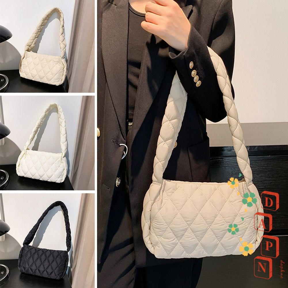 DAPHS Túi Tote Đeo Vai Bằng Cotton Đệm Thời Trang Cho Nữ