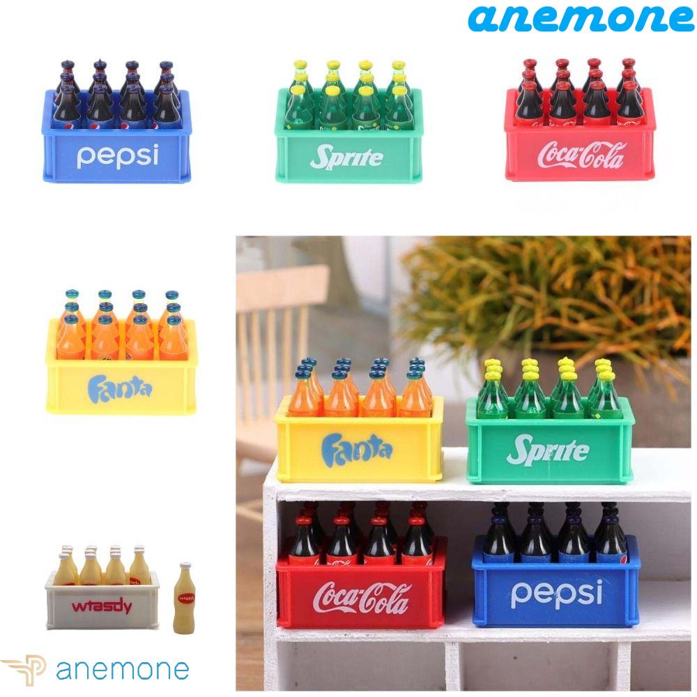 ANEMONE Hộp Nước Uống Mini Cho Nhà Búp Bê 1 / 12 Tuổi