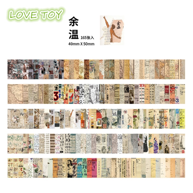 Nkodok 2 Tranh Vẽ Hình Hoa Và Cây Giấy Báo Tiếng Anh vintage Trang Trí Sổ Lưu Niệm DIY