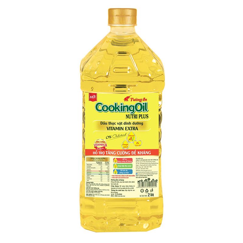 Dầu Ăn Cao Cấp Tường An Cooking Oil 2L