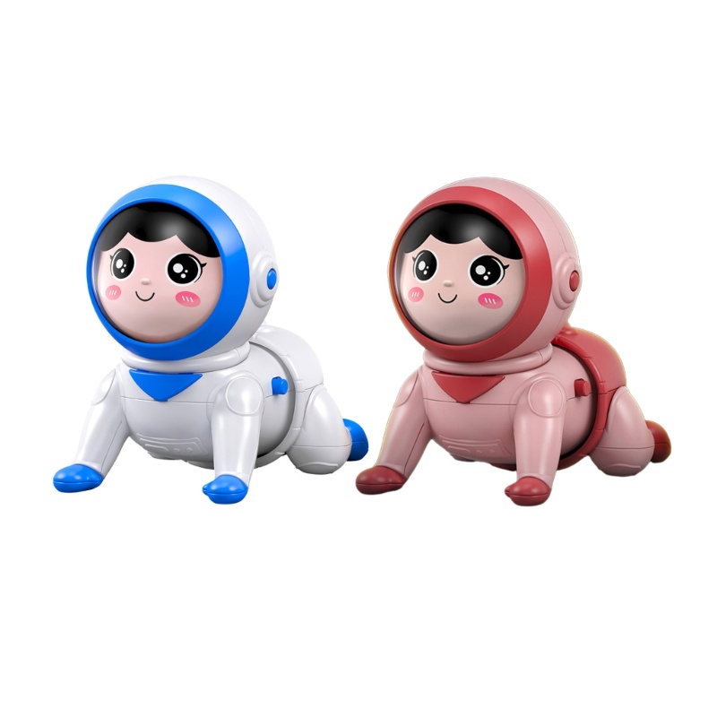 Đồ Chơi Búp Bê Bò Bằng Điện Chống Va Chạm Phát Ra Âm Thanh Giáo Dục Sớm Cho Bé