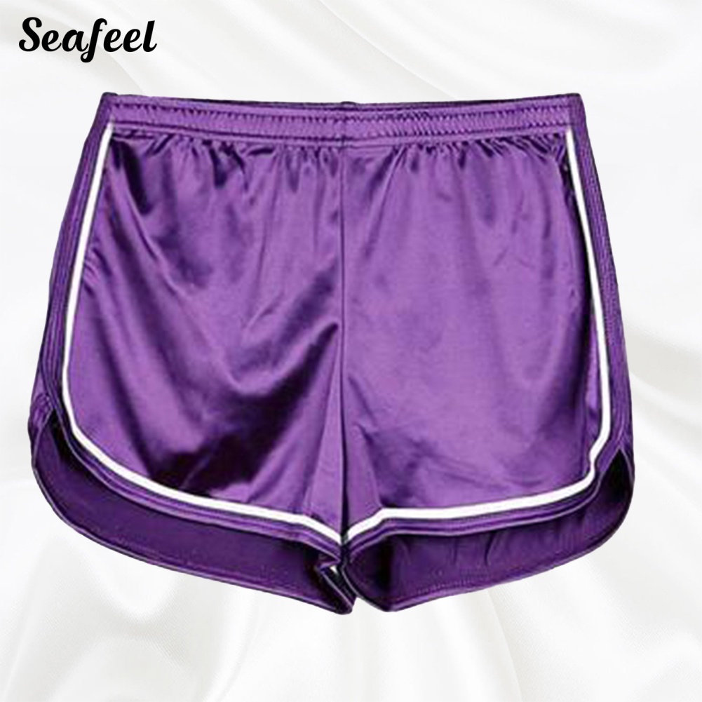 Quần Dài Thể Thao Kẻ Sọc Lưng Thun Co Giãn Tốt Thời Trang Mùa Hè Cho Nữ