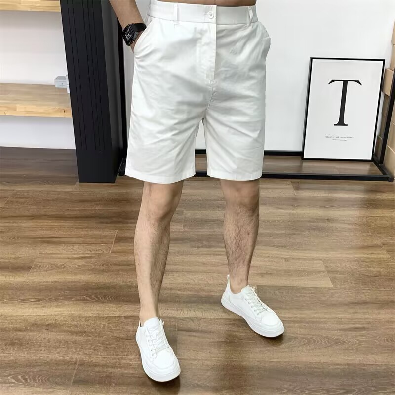 Quần Short Màu Trơn Thời Trang Mùa Hè 2023 Mới Cho Nam