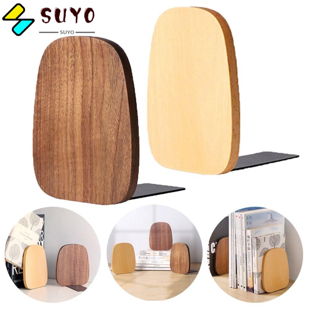 Bộ 2 Giá Đỡ Tạp Chí / Sách Để Bàn Bằng Gỗ Siêu Bền Tiện Dụng