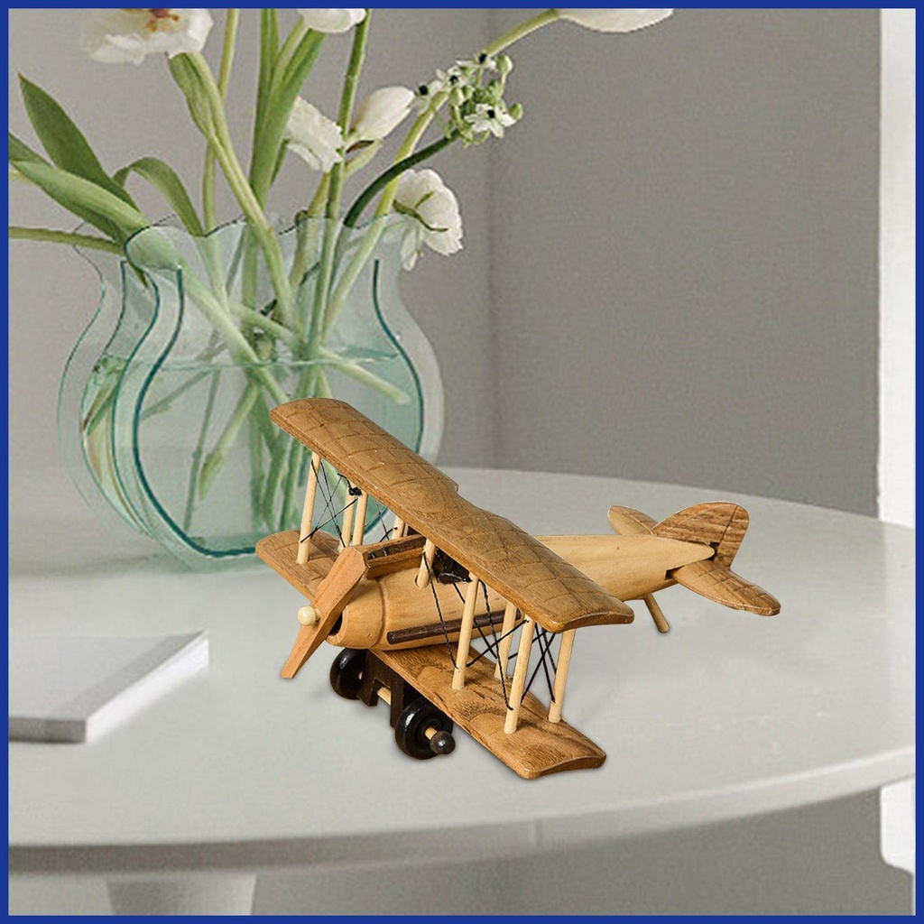 Mô Hình Máy Bay Cổ Điển Để Bàn Trang Trí
