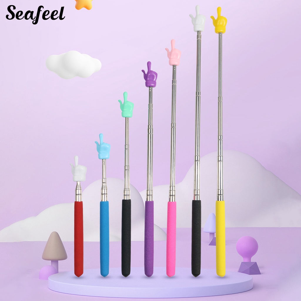 Thanh Thép Không Gỉ Có Thể Thu Gọn Với Tay Cầm Chống Trượt Hỗ Trợ Dạy Học