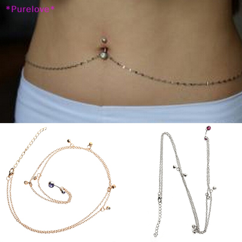 Khuyên Rốn Đính Đá Pha Lê 14G Thời Trang Cá Tính Cho Nữ Mới