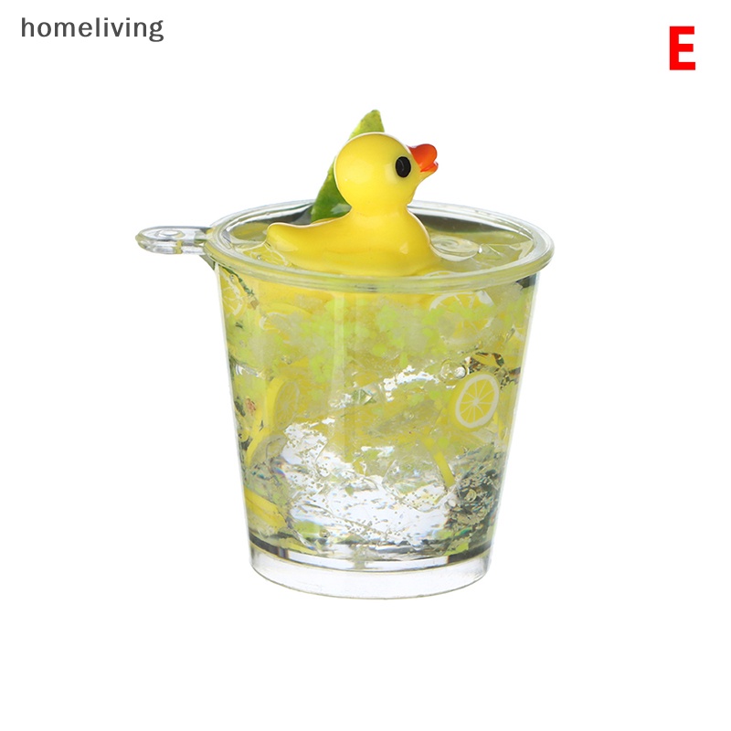 1 Đồ trang trí Cốc Nước Đá Mini Màu Dạ Quang Dùng Trang Trí Tiểu Cảnh