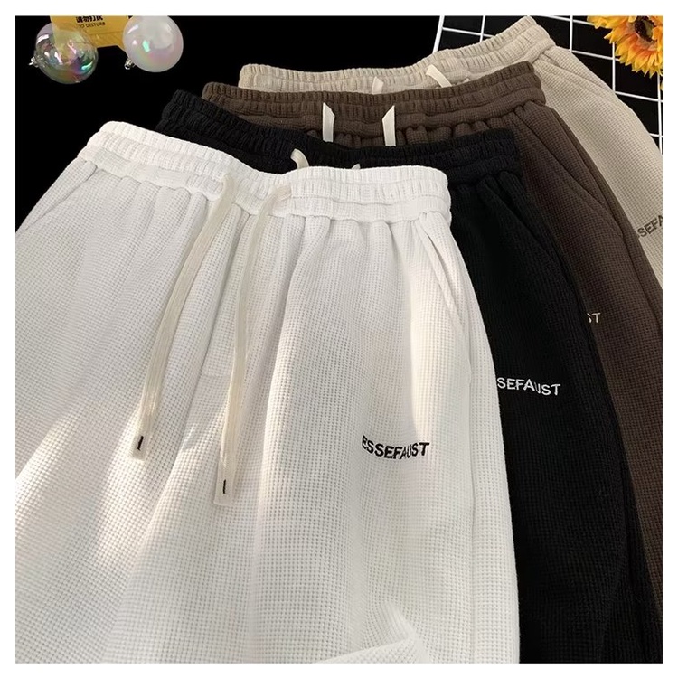 Quần Short Thể Thao Mỏng Dáng Rộng Phong Cách Đường Phố Mỹ Thời Trang Mùa Hè Cho Nam