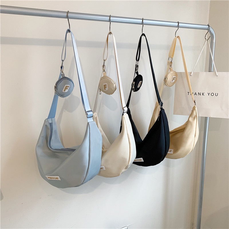 Túi Đựng Bánh Bao mùa hè Túi lớn sức chứa lớn Mới Túi Đưa Thư Đeo Vai