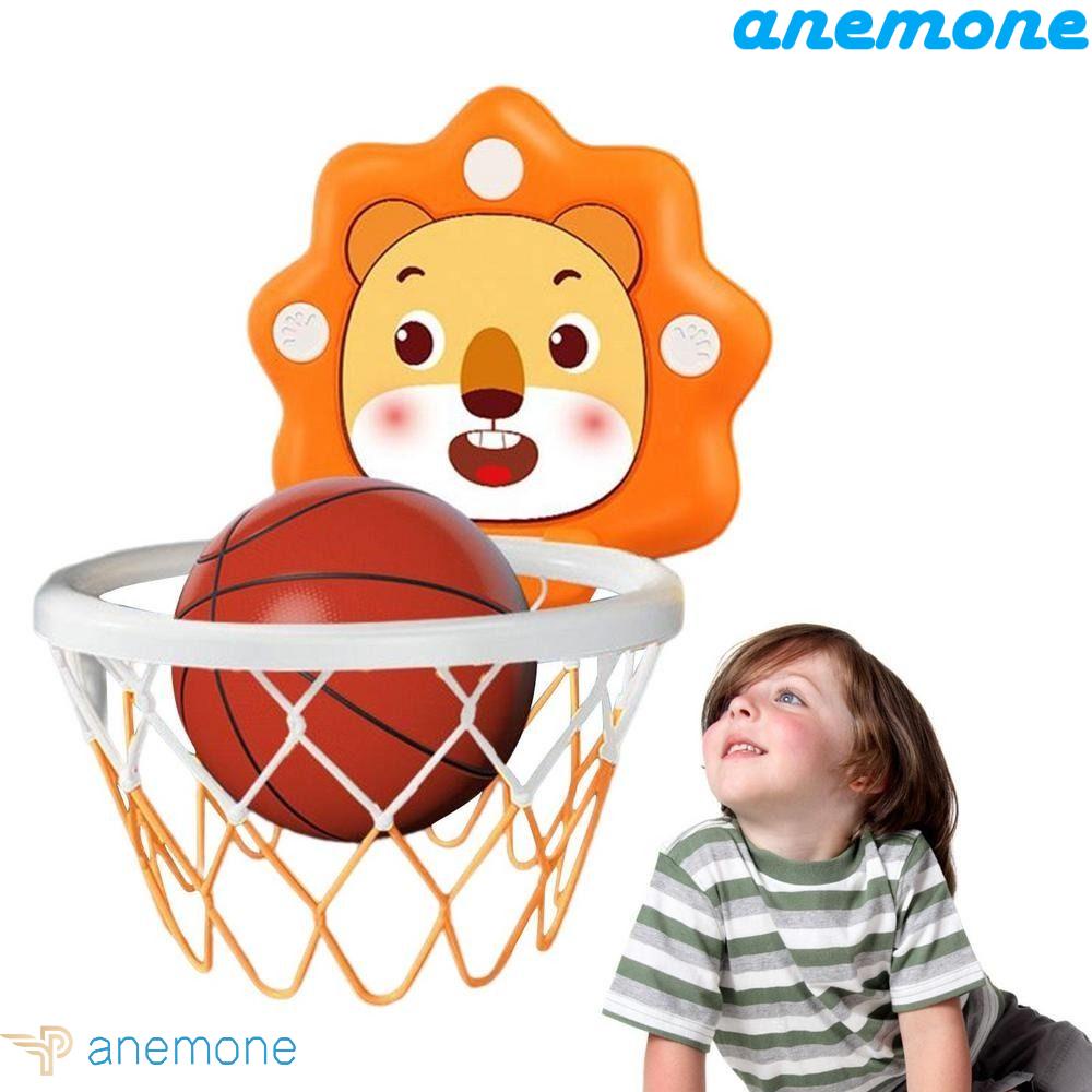 Lưới Chơi Bóng Rổ Treo Tường Hình Động Vật Hoạt Hình Dành Cho Trẻ Em