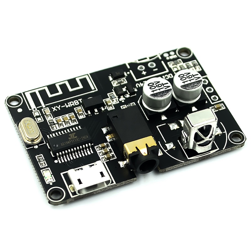 Bảng Mạch Nhận Tín Hiệu Âm Thanh Bluetooth 5.0 Mp3 Kèm Điều Khiển Từ Xa