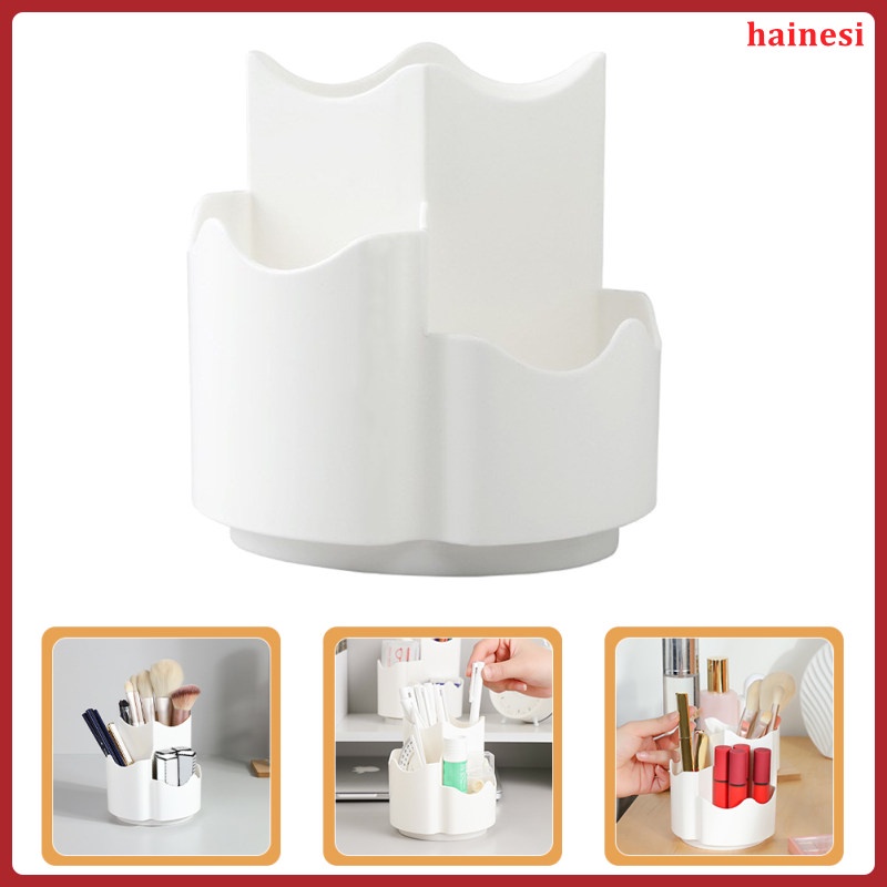 Set 2 Giá Đỡ Cọ Trang Điểm Bằng Nhựa Tiện Lợi