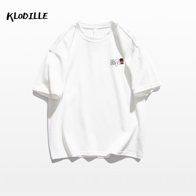 Áo Thun 100% Cotton Tay Ngắn Dáng Rộng In Họa Tiết Thời Trang Cho Nam Và Nữ 2023