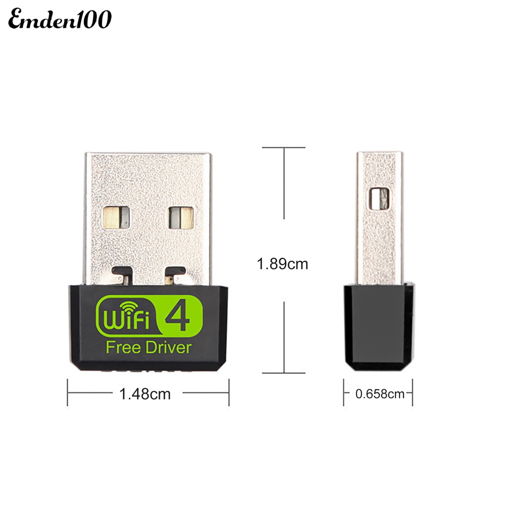 Thẻ Mạng Không Dây Tốc Độ Cao 150Mbps RTL8188 USB Kèm Ăng Ten Định Hướng Omni