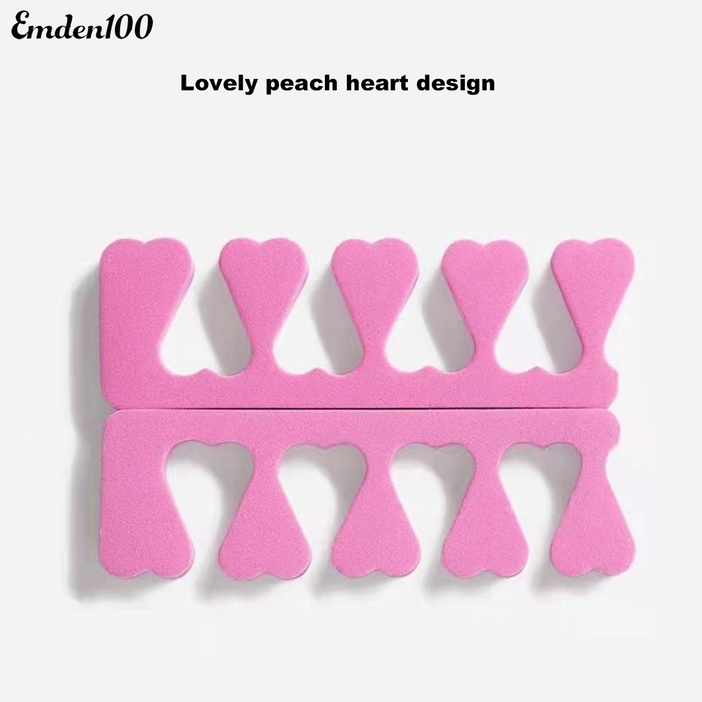 Set 2 Miếng Xốp Mềm Phân Tách Móng Chân Chuyên Dụng