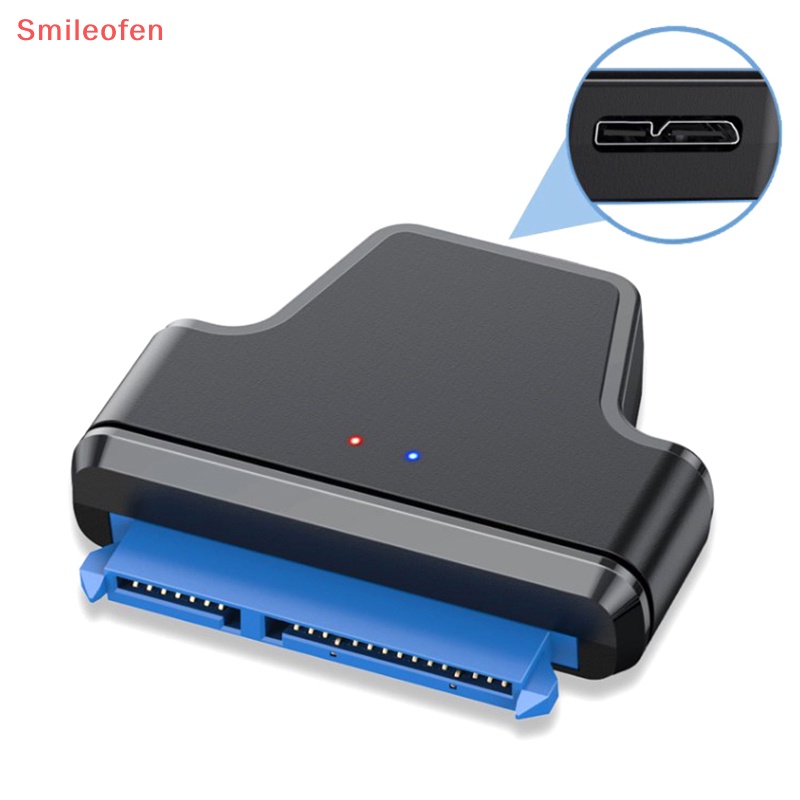 Adapter Chuyển Đổi Ổ Cứng Sata Sang USB 3.0 Sata 22pin Mới