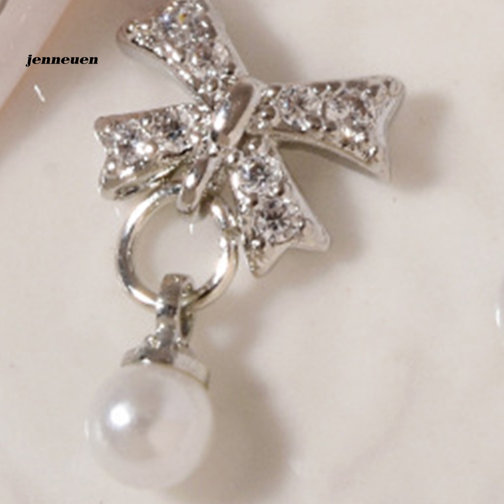 Phụ Kiện Trang Trí Móng Tay Hình Nơ Siêu Bền DIY