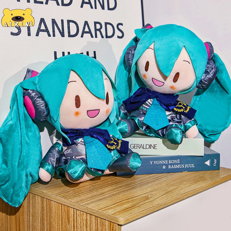 Miku FUFUBúp Bê Hatsune Miku Nhồi Bông Xung Quanh Đáng Yêu