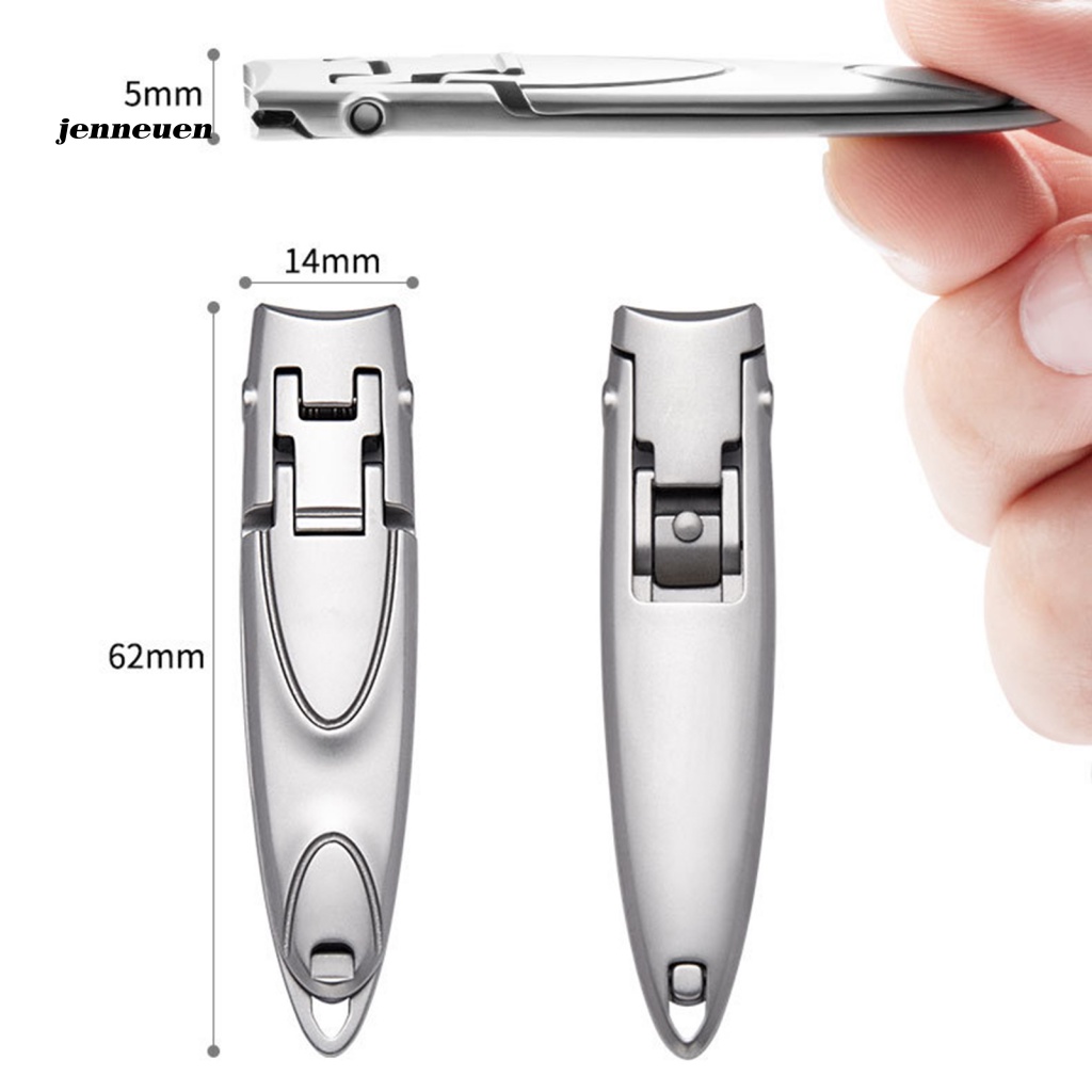 Dụng Cụ Cắt Móng Tay Bằng Thép Không Gỉ Siêu Mỏng Tiện Dụng