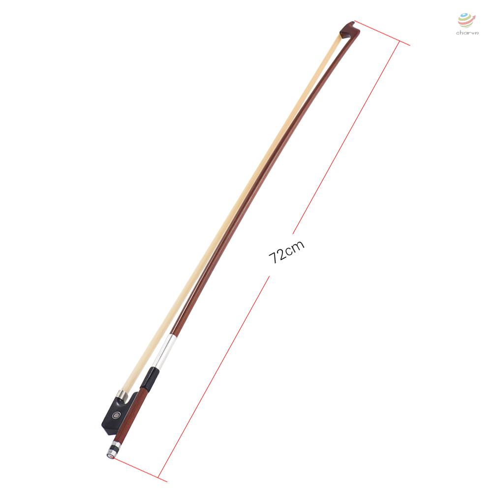 Lông Ngựa Đàn Violin 4 / 4 Bằng Gỗ Mun Hình Tròn