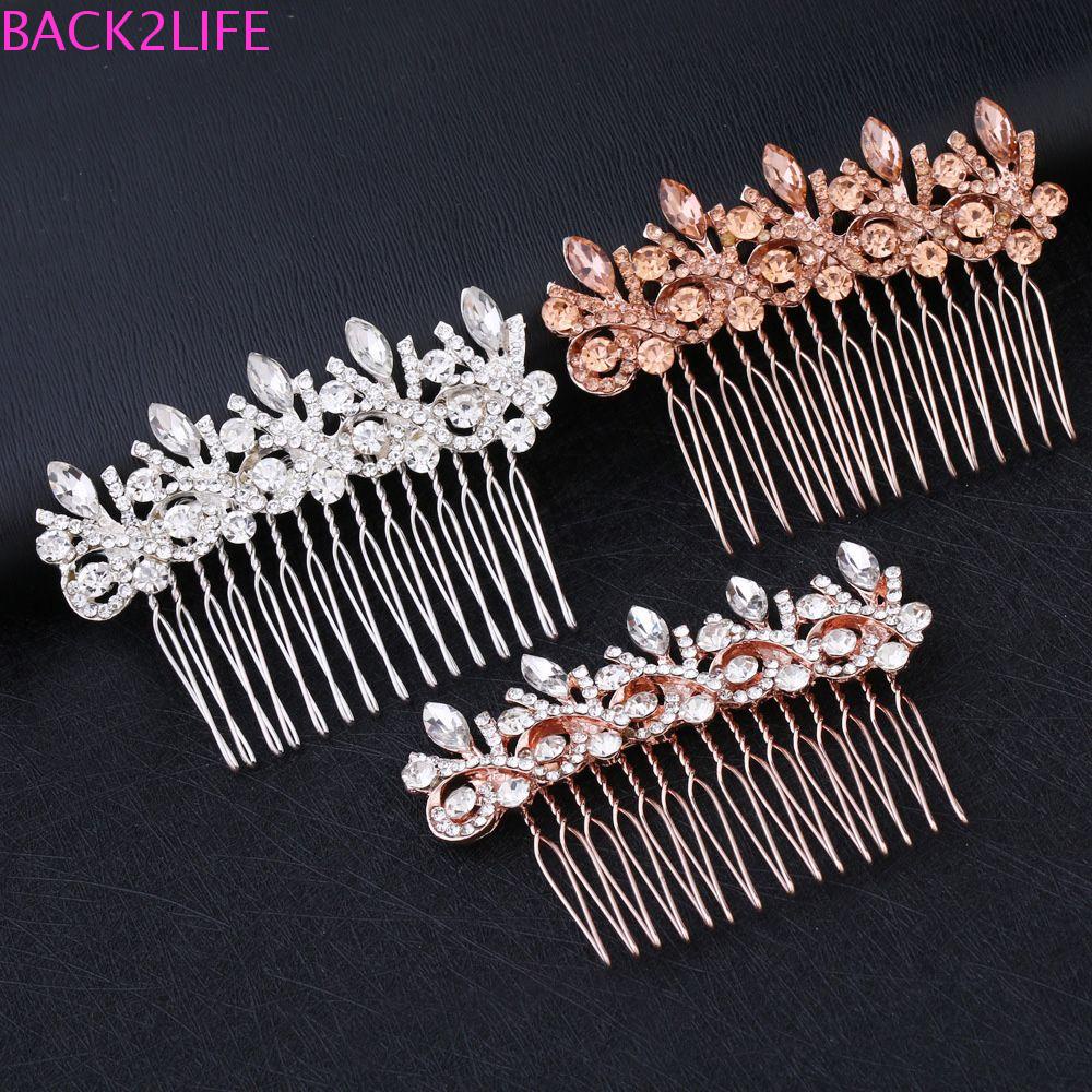 Lược Cài Tóc Hình Hoa 2 Lần Cho Cô Dâu