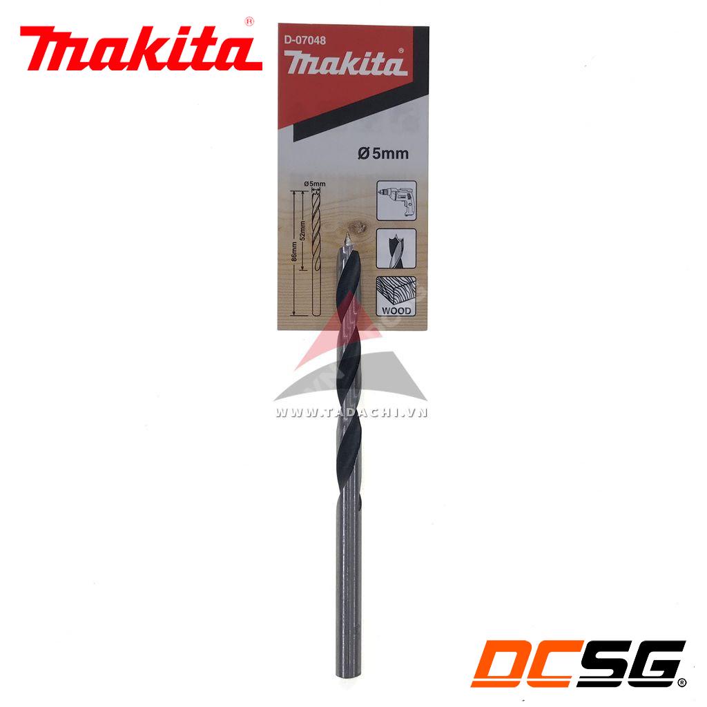 Mũi khoan gỗ chân tròn 3mm -> 10mm Makita | DCSG