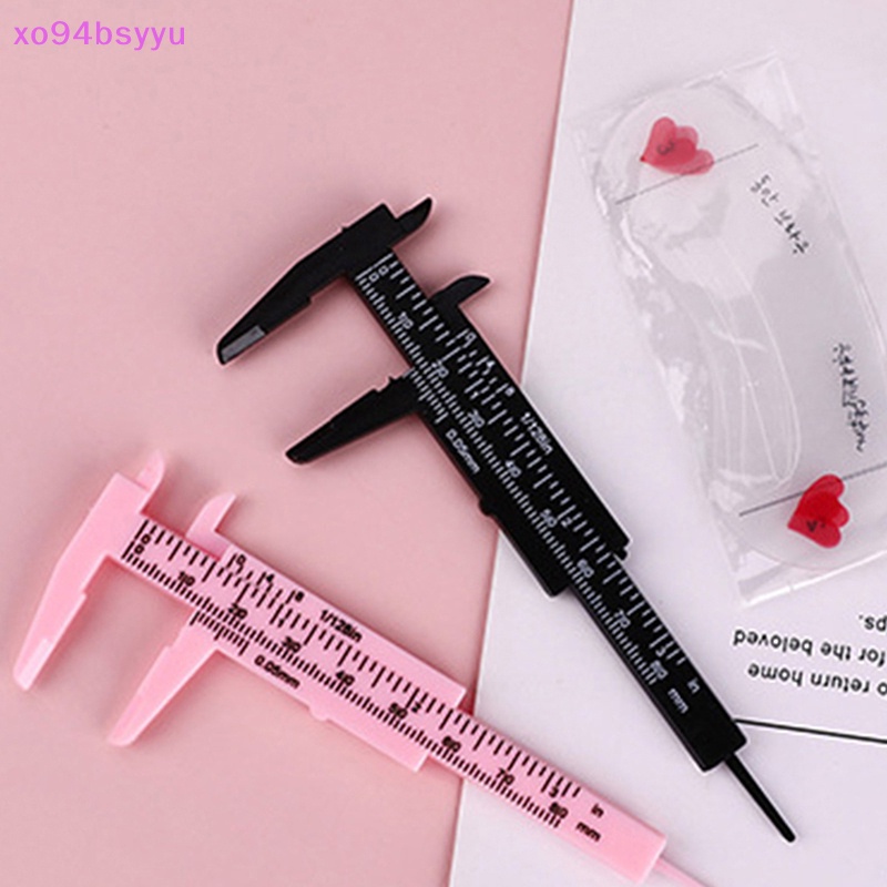 Set 3 Thước Cặp Vẽ Lông Mày Xo94Bsyu Bằng Nhựa Chuyên Dụng