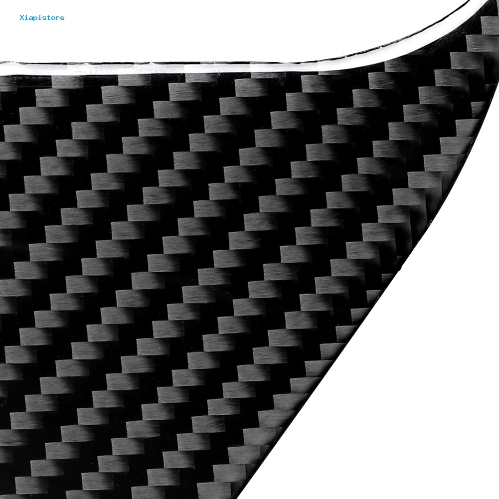 Bộ 2 Miếng Dán Trang Trí Cửa Sổ Xe Hơi Mazda 3 Axela Bằng Sợi Carbon