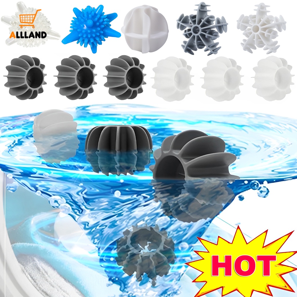 Bóng Giặt Đồ Silicone Có Thể Tái Sử Dụng Cho Máy Giặt