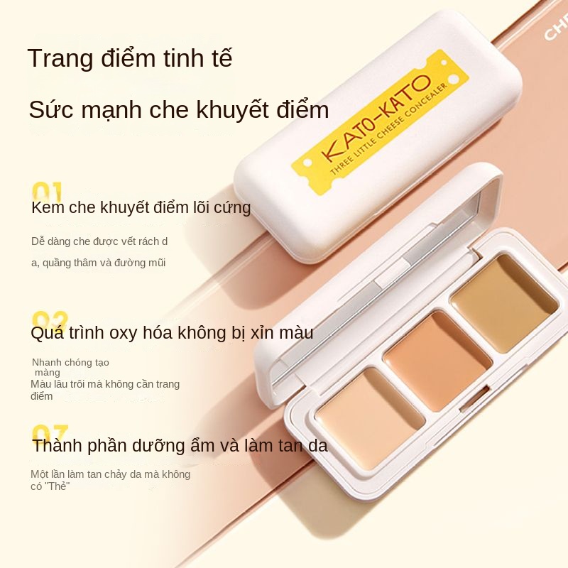 Kem Che Khuyết Điểm KATO KATO Che Phủ Quầng Thâm Hiệu Quả