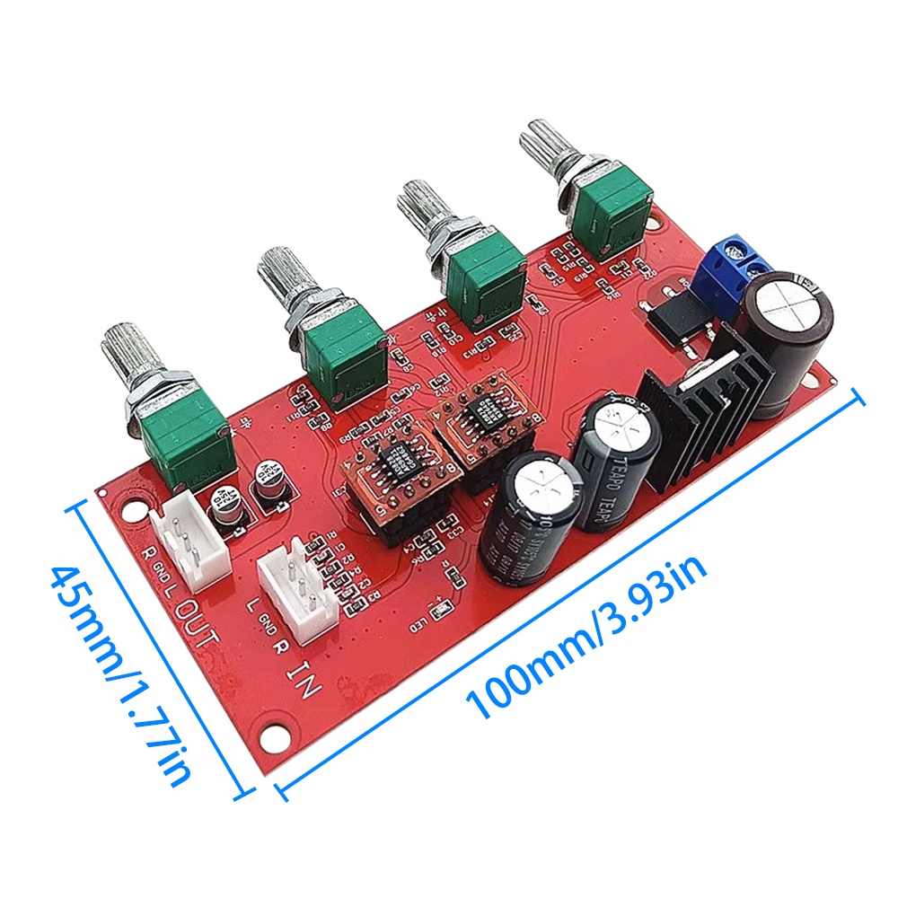 Bảng Mạch Khuếch Đại Âm Thanh Pcbfun Ad828