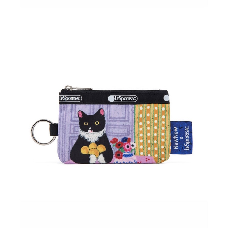 Ví Đựng Thẻ Mini In Họa Tiết Hoạt Hình Phong Cách Đường Phố LeSportsac LeSportsac LeSportsac 2437