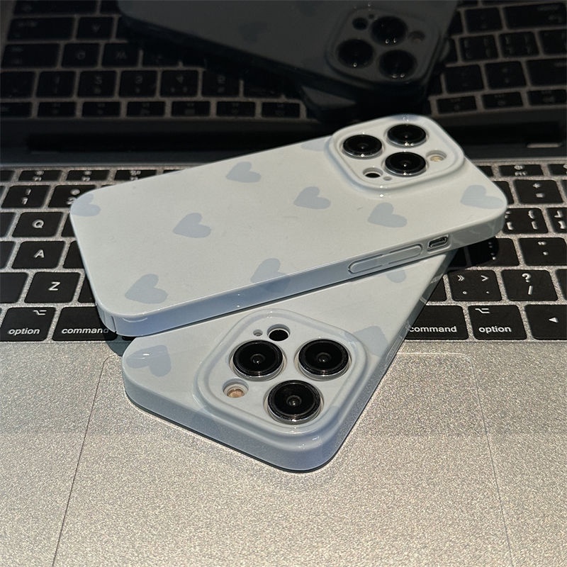 Ốp Lưng Trái Tim Nhiều Mẫu Mã Cho Điện Thoại Iphone13in Apple Blue max 14pro nrbl 66uj 11 712