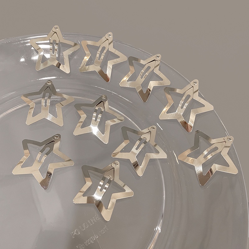 Kẹp tóc ngôi sao hợp kim thời trang cho nữ