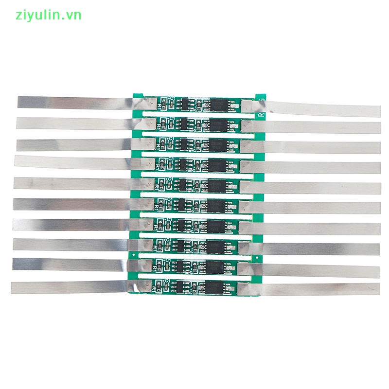 Set 10 Bảng Mạch Bảo Vệ 2A BMS Dành Cho 1S 3.7V 18650 Li-ion lithium