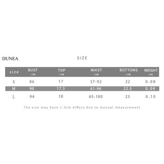 DUNEA Set Đồ Tắm Quyến Rũ Dành Cho Nữ