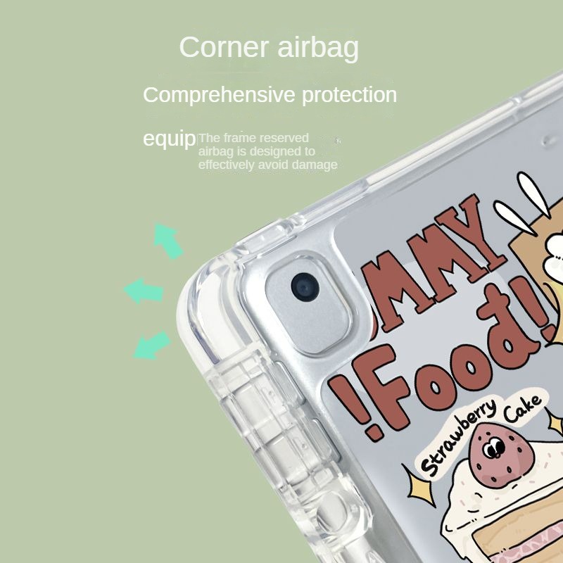 Ốp Máy Tính Bảng Tpu Gập Gọn Chống Rơi iPad Air 4 10.9 2021 Pro 11 10 2022 10.9 gen9 / 8 / 7 Gen 10.2 iPad gen5 / 6 / Air1 / 2 9.7 6 mini4 5 iPad