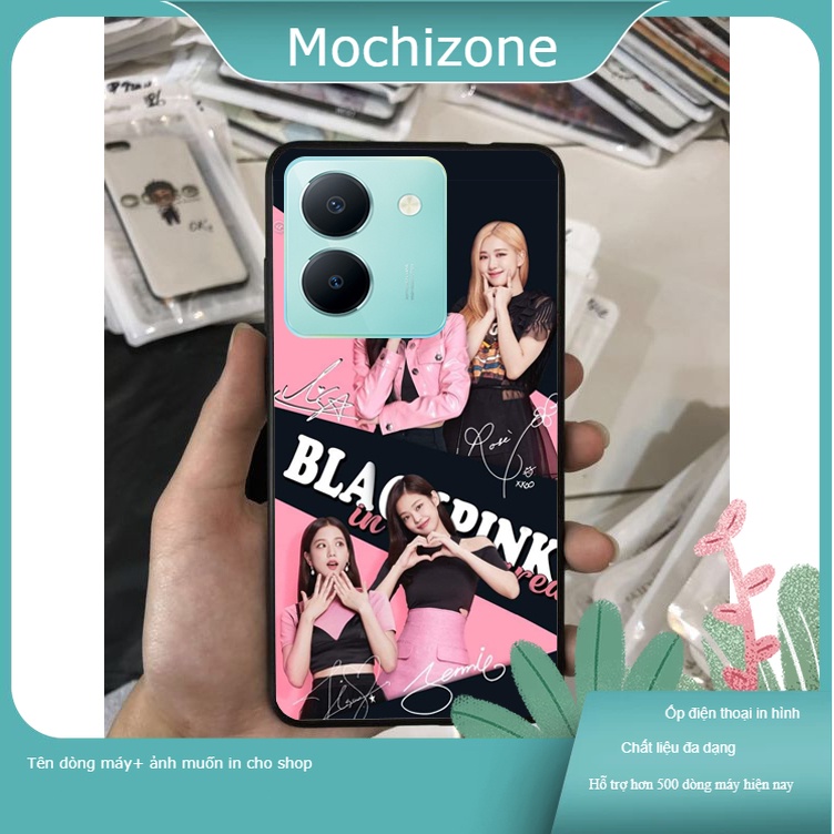 Ốp điện thoại TPU nhựa dẻo dành cho đt vivo Y36 in hoạ tiết blackpink