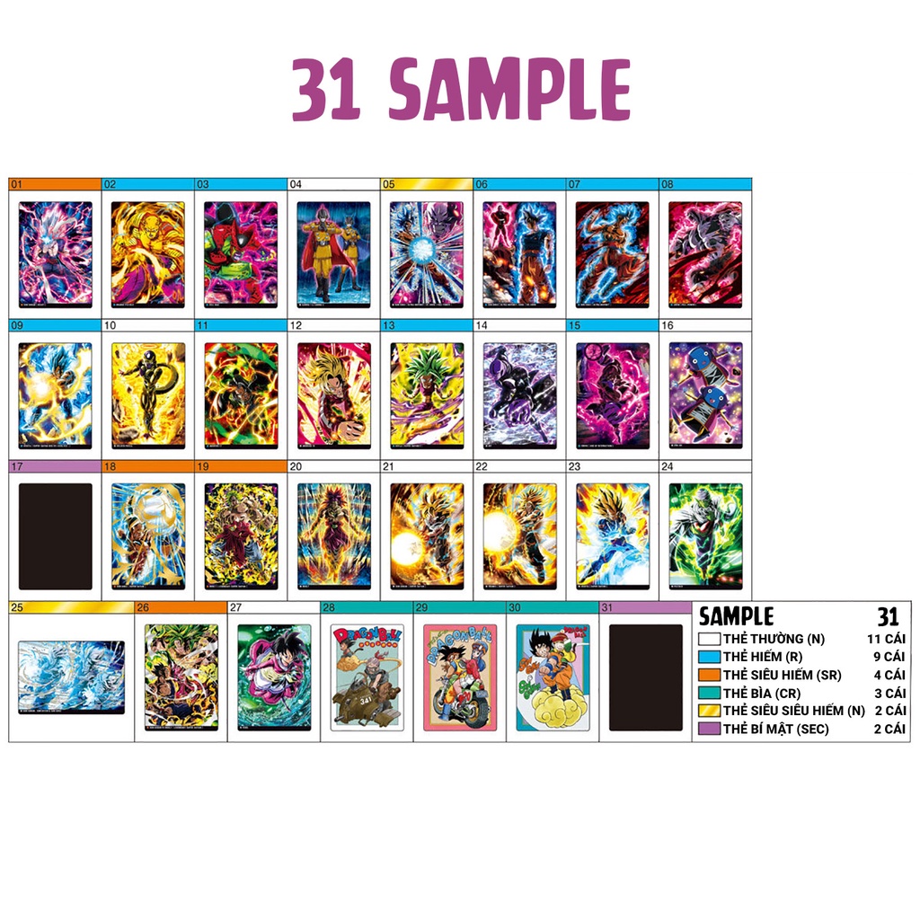Pack nhân phẩm Itajaga kèm thẻ Dragon Ball chính hãng Bandai - card Dragon Ball