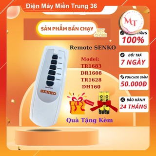 Remote quạt senko - điều khiển từ xa các dòng quạt model: tr1683, dr1608, tr1628, tr1428, tr828 - hàng chính hãng