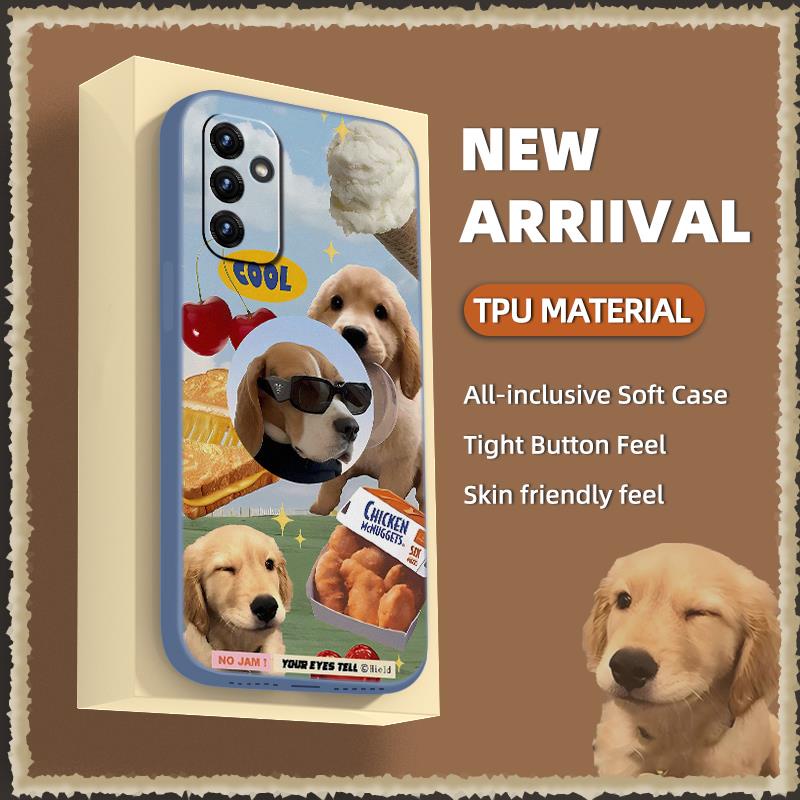 Solid color Cartoon Phone Case For Samsung Galaxy A82 5G/Quantum2/SM-A826S Liquid silicone shell Lens bump protection